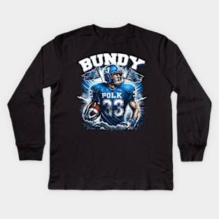 "Al Bundy Polk High Football T-Shirt - Legend of the Gridiron Kids Long Sleeve T-Shirt